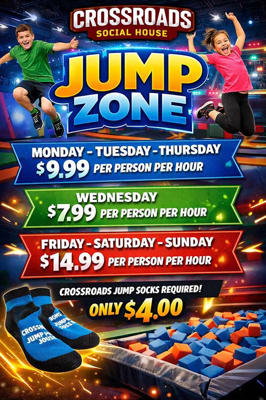 Jump Zone Flyer 2026 jump-zone